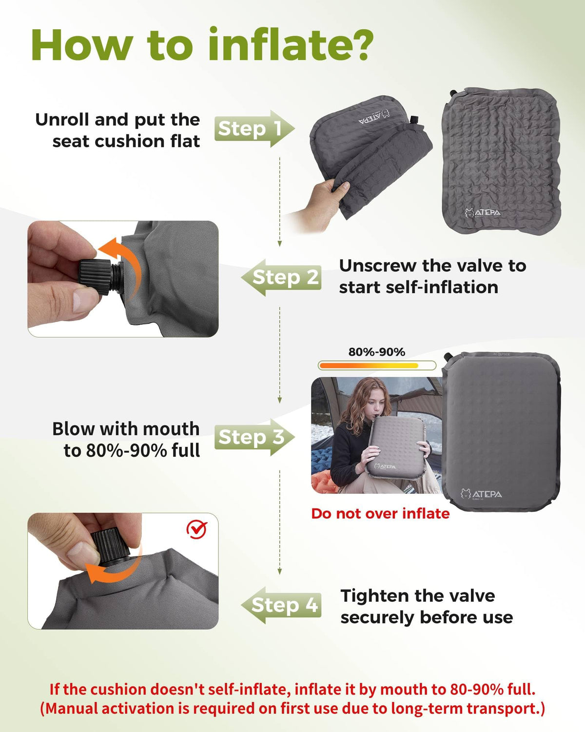 Inflatable Seat Cushion R294