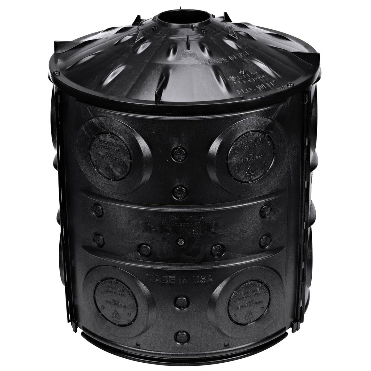 50 Gal. Flo Stormwater Dry Well System Kit with 3 Side Panels & 1 Cover D5235