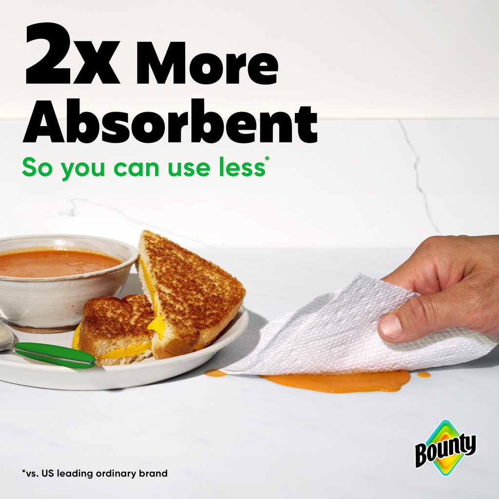 White Paper Towels, 2 Triple Rolls G2412