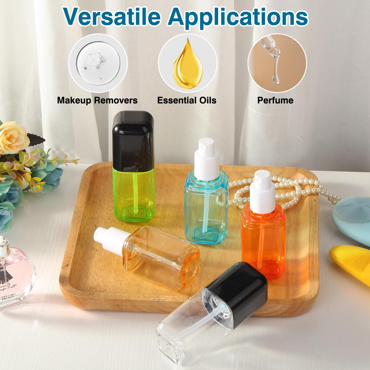 Fine Mist Spray Bottle 3 Pack 2.7oz F37429