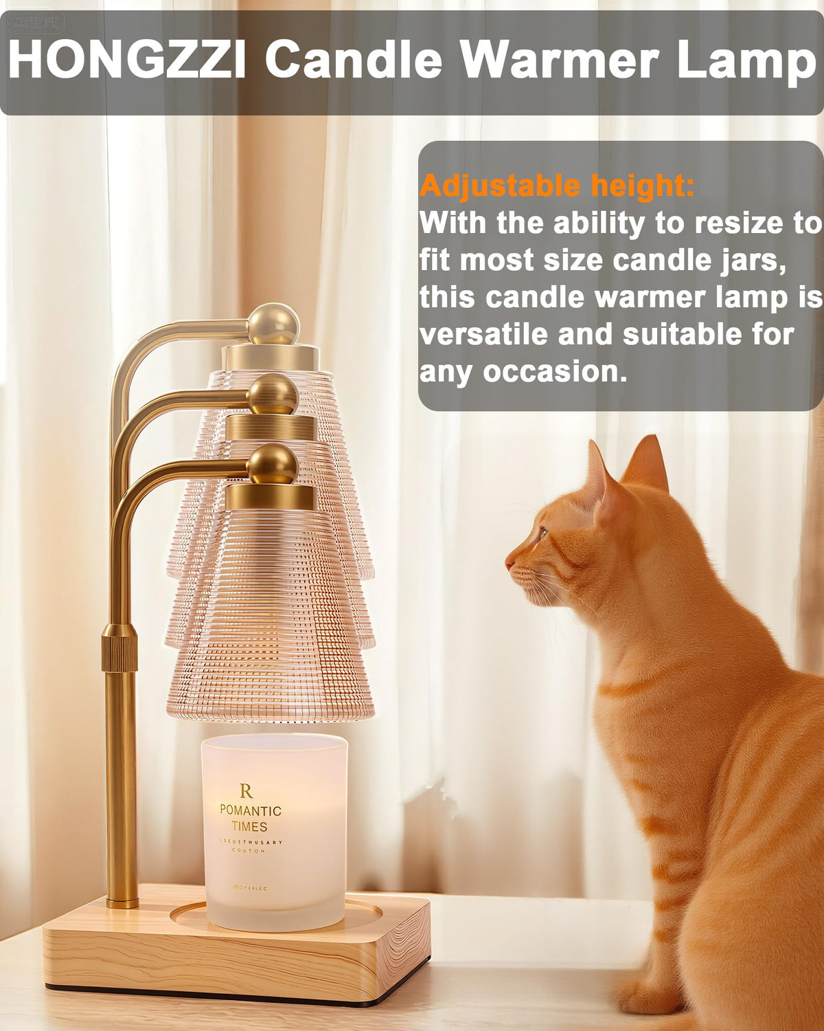 Candle Warmer Lamp with Timer Z346