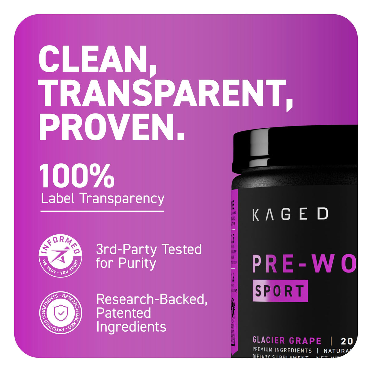 Pre Workout Powder 20 Servings G70607