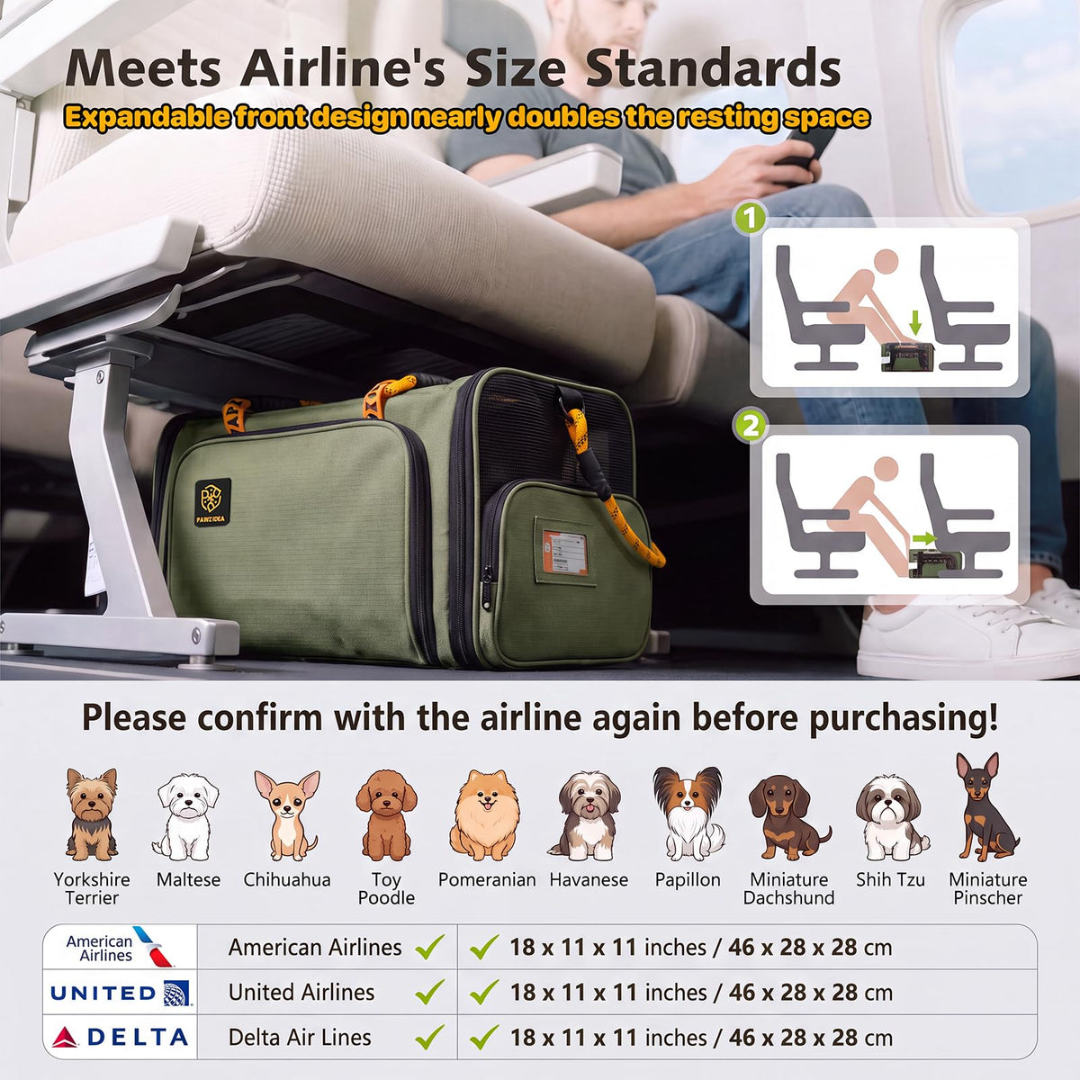 Expandable Pet Carrier F270