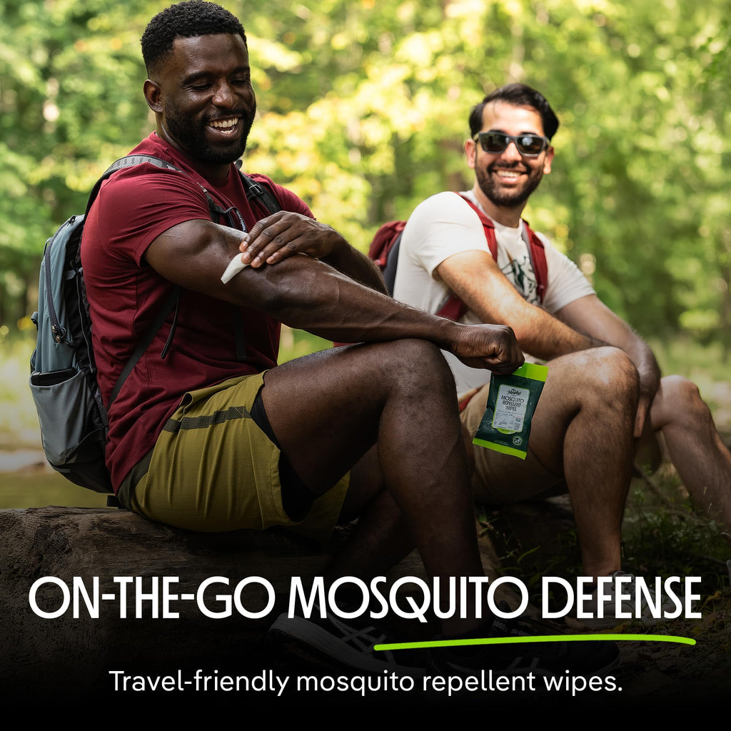 Plant-Based Mosquito Repellent Wipes 10 Count Pack of 3 A922336