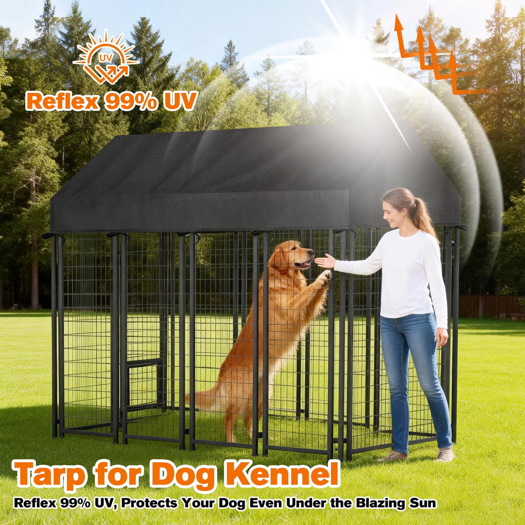10' x 10' Waterproof 600D Oxford Dog Kennel Cover U49783