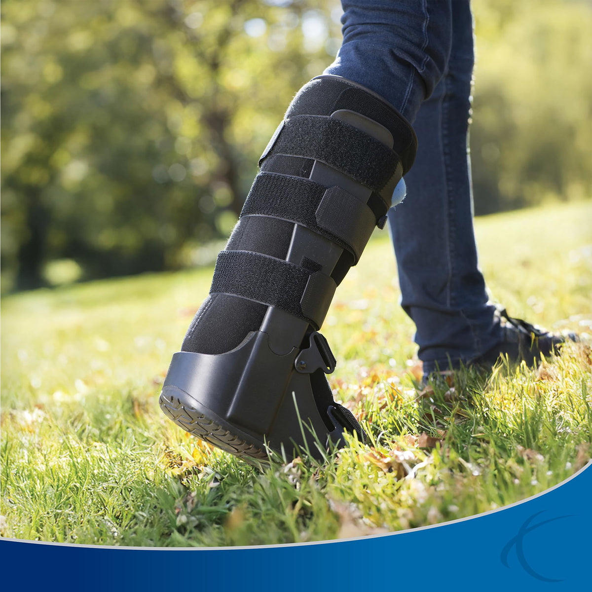Large Black Fracture Boot R1284