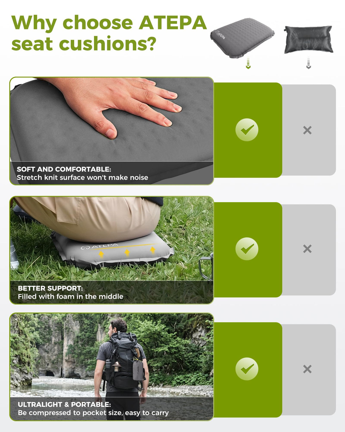 Inflatable Seat Cushion R294