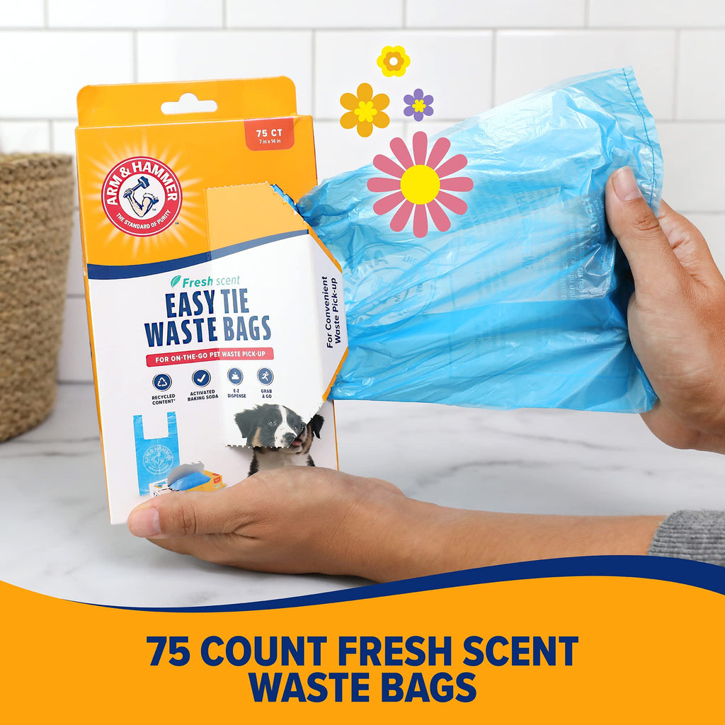 Easy-Tie Waste Bags Blue 75 Count R6188