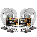 Front & Rear Brake Pad & Rotor Kit Y4045