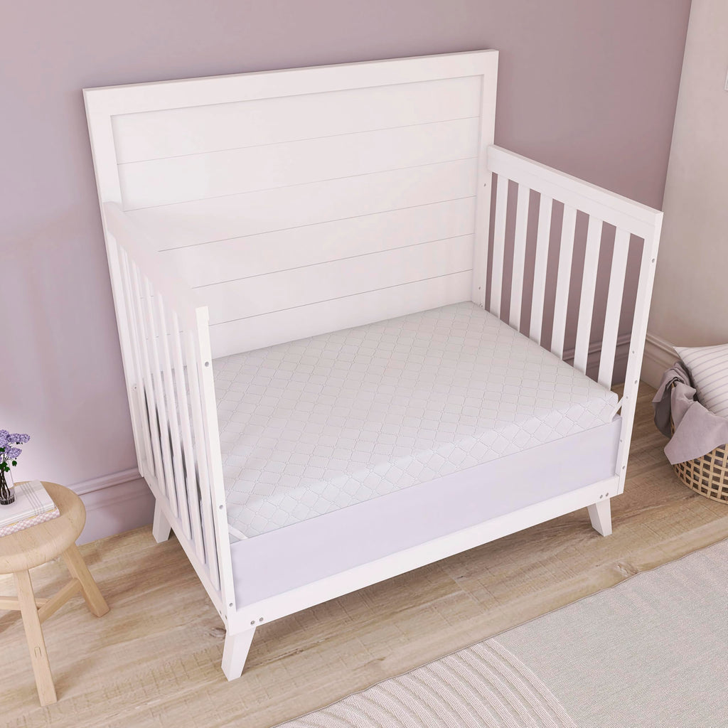 2-in-1 Mini Crib Mattress, Dual-Sided Waterproof G8224