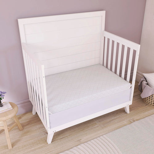 2-in-1 Mini Crib Mattress, Dual-Sided Waterproof G8224