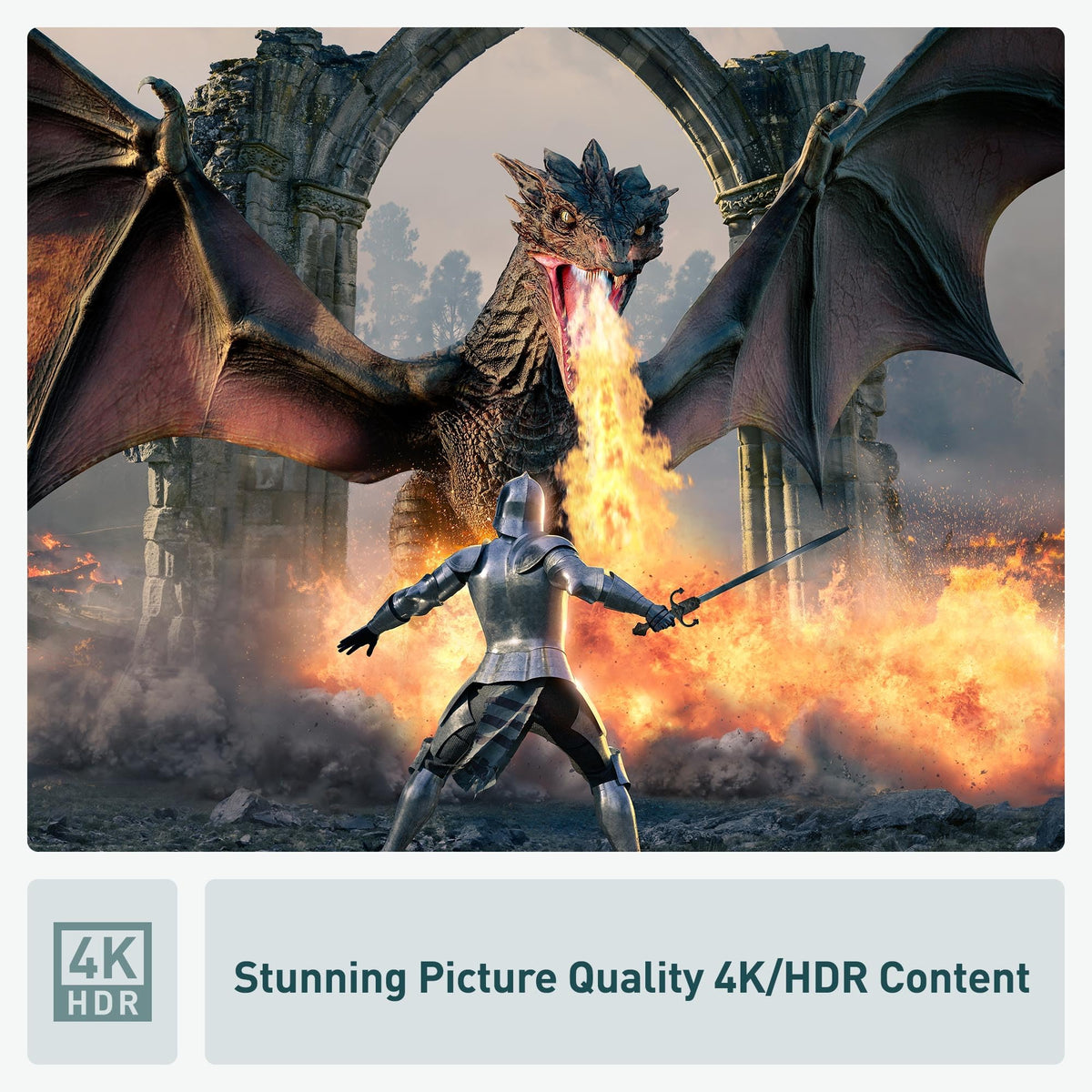 4K Blu Ray Player with HDR10+ and Dolby Vision W569