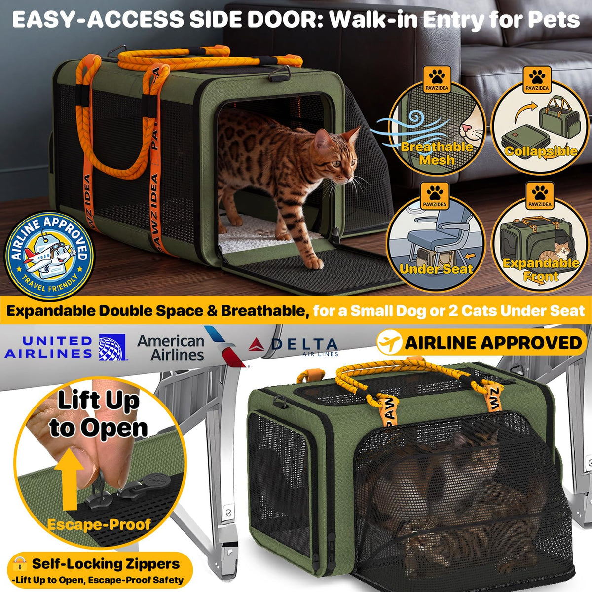 Expandable Pet Carrier F270