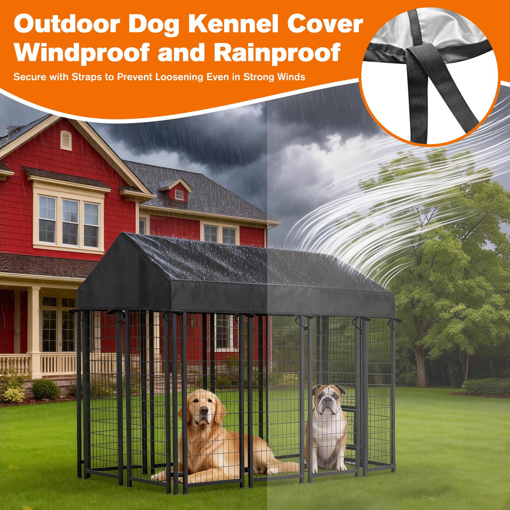 10' x 10' Waterproof 600D Oxford Dog Kennel Cover U49783
