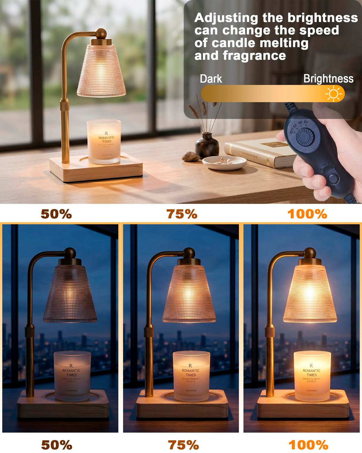 Candle Warmer Lamp with Timer Z346
