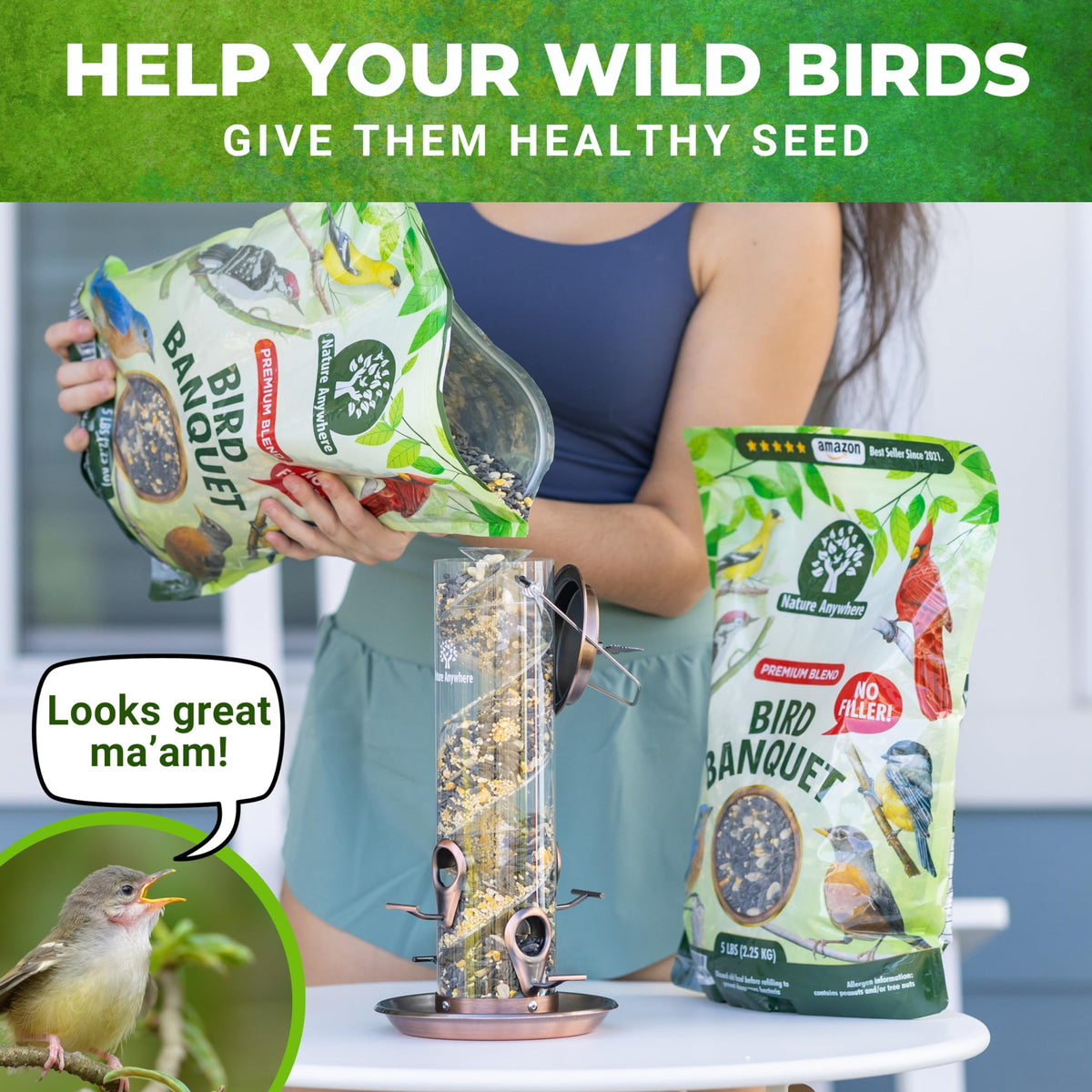 Bird Seed for Outside Feeders B21520